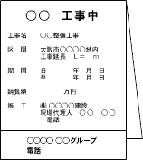 A型看板（スチール）